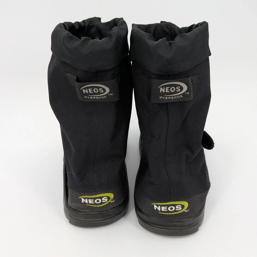 NEOS Voyager Mid Waterproof Winter Overshoes Vibram Soles Black Size M